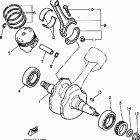XV750MK Коленчатый вал и Поршень