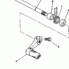 YZ490K Shift shaft pedal