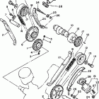 XV750MK Цепь механизма газораспределения