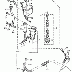 XVZ12TK Задний торм цилиндр