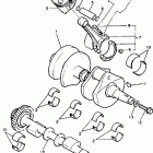 XVZ12TK Коленчатый вал и Поршень
