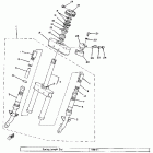 MJ 50 Передняя вилка