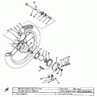 MJ 50 Переднее колесо
