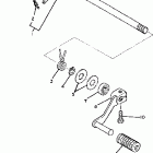 XT200J Вал переключения