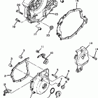 XT200J Крышки картера
