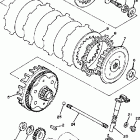XT200J Сцепление