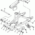 XT200J Бугель (задний рычаг)