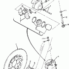XV750H Передний тормозной суппорт
