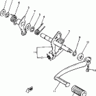 XV750H Вал переключения