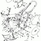 TT 500 Frame - side cover