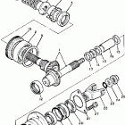 XV750H Промежуточный ведущий вал