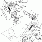 XV750H Цепь механизма газораспределения