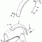 QT 50 Front fender - rear fender