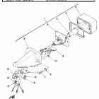 IT 250 Задний фонарь