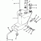 DT250E/DT400E Маслянный бак