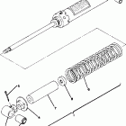 DT250E/DT400E Rear cushion