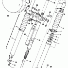 TT500D Передняя вилка