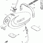 YZ250A/YZ360A Топливный бак