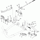 mx 250 Stand footrest brake pedal