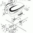 TX 750 Топливный бак