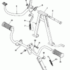 LS2 Stand footrest brake pedal