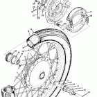 CS 3 Переднее колесо