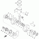 L5T Crank shaft & piston