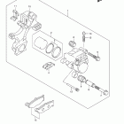GSX-R600 Задний суппорт