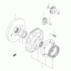 LS650 Boulevard S40 Муфта стартера