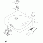 VS1400 Boulevard S83 Топливный бак