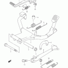 GSF1250SA Bandit Подножка