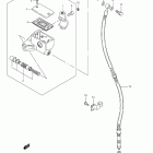VS800 Boulevard S50 Главный тормозной цилиндр,передний
