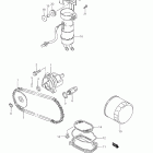 VS800 Boulevard S50 Масляный и топливный насос