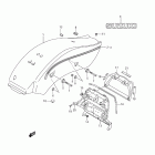 VZ800,Z Boulevard M50 Rear fender (vz800zk8 / zk9)