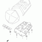 GSX1300BK,A B-KING Seat tail box