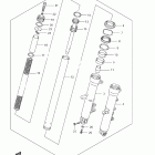 DL650,A Передняя вилка