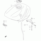 GS500F Топливный бак (model k9)