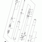 GSX-R600 Передняя вилка