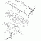 GSX650F Throttle body hose / joint