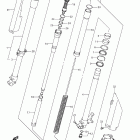 DR-Z400SM Передняя вилка