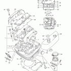 VS1400 Boulevard S83 Головка цилиндров (передняя)