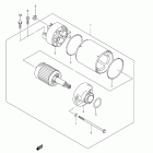 GSF1250SA Bandit Стартер электрический