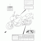 GSX1300BK,A B-KING Наклейки