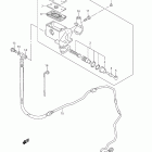 VL1500,T Boulevard C90 Clutch master cylinder (model k7 / k8 / k9)