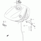 GS500F Топливный бак (model k7)