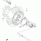 AN650,A Rear wheel (an650ak8 / ak9)