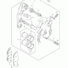 DR-Z400SM Передний суппорт тормозной