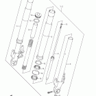 VZ1500 Boulevard M90 Передняя вилка