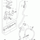GSX1300BK,A B-KING Front brake hose (gsx1300bkk8 / k9)