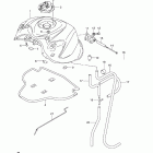 GSX-R600 Топливный бак (model k8)